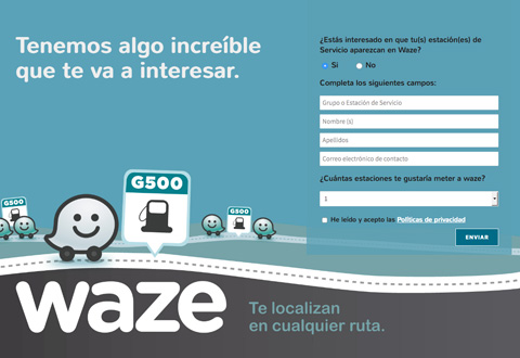 App: G500 + Waze