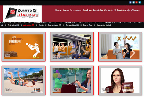 Website: Cuarto de Máquinas